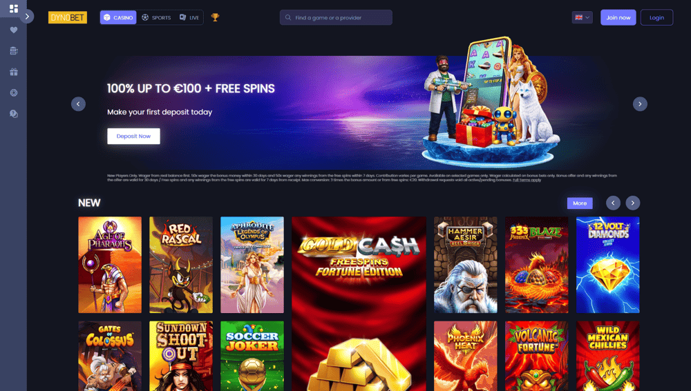 dynobet casino buitenland